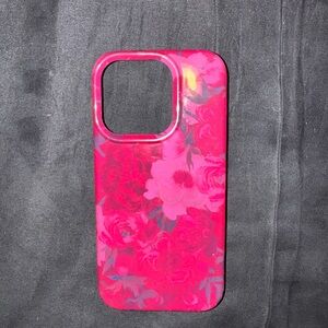 Floral Pink Protective Phone Case - Compatible Cell Accessory